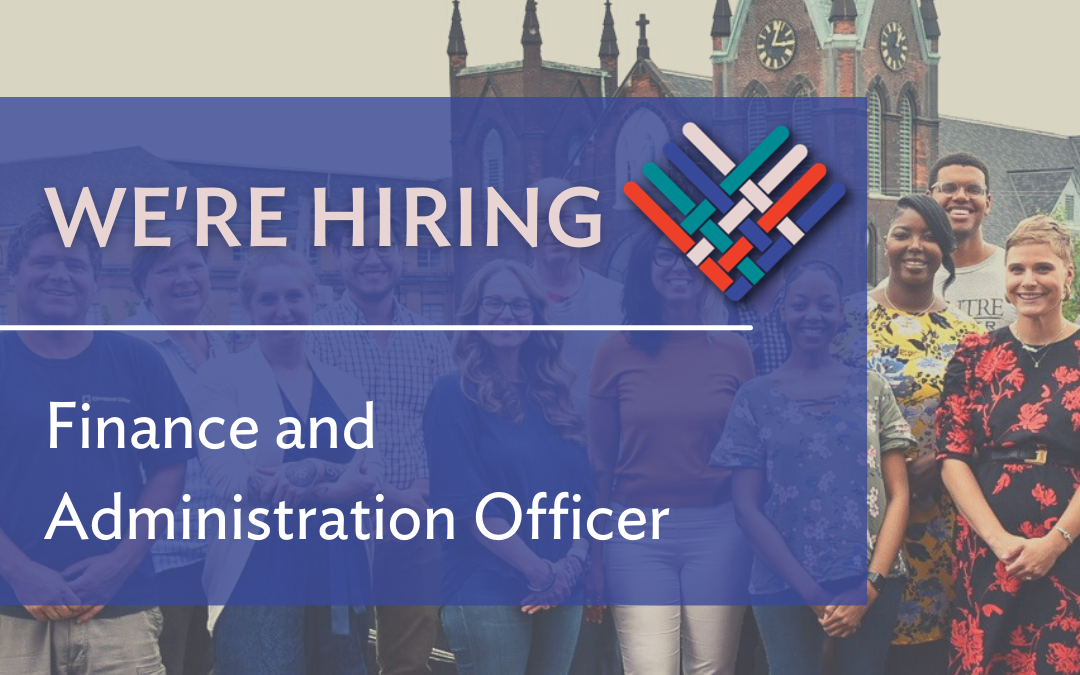 We're Hiring! Finance and Administration Officer